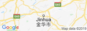 Jinhua map